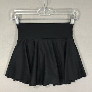 Old Navy Active PowerSoft Skirt Girl's Large (10-12) Black Skort Athletic Tennis